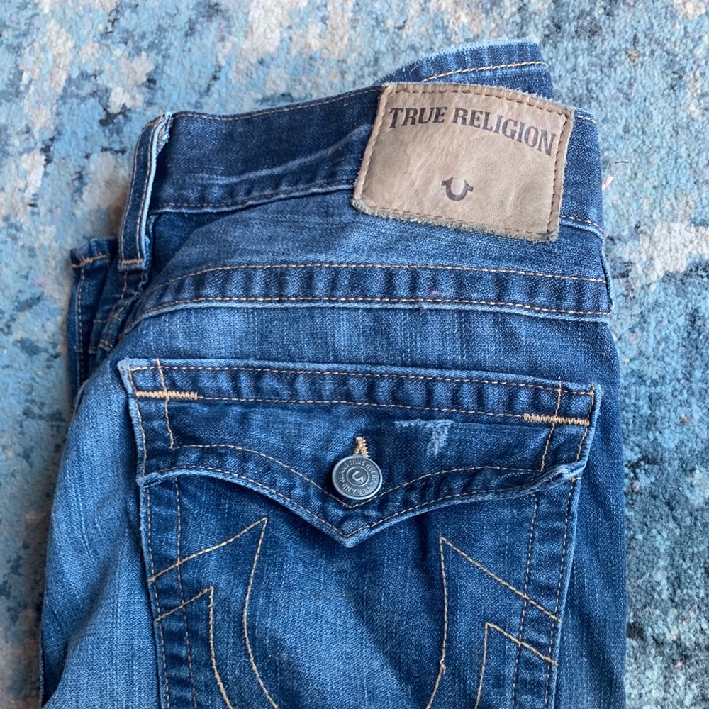 Men’s tru religion jeans great condition size 34